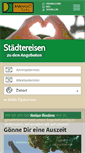 Mobile Screenshot of mango-tours.de